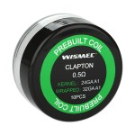 Έτοιμες αντιστάσεις Clapton WISMEC 10 τεμάχια